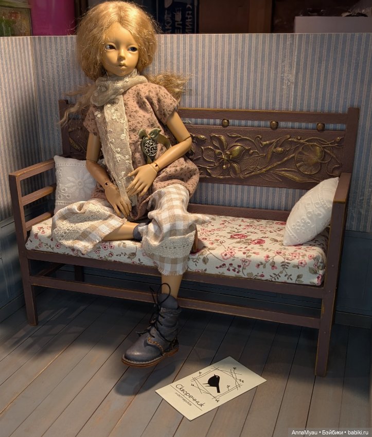 Авторский диван в винтажном стиле (фото 6)