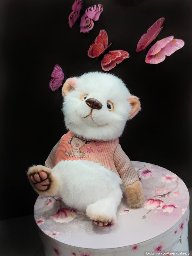 Мишка Тедди Пломбирчик — Авторские игрушки