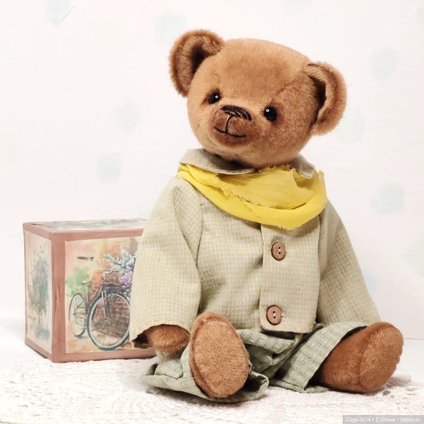 Макс, мишка ручной работы (фото 7)