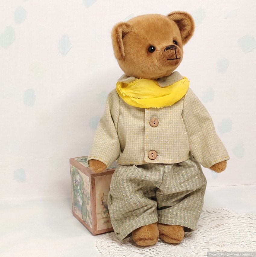 Макс, мишка ручной работы (фото 5)