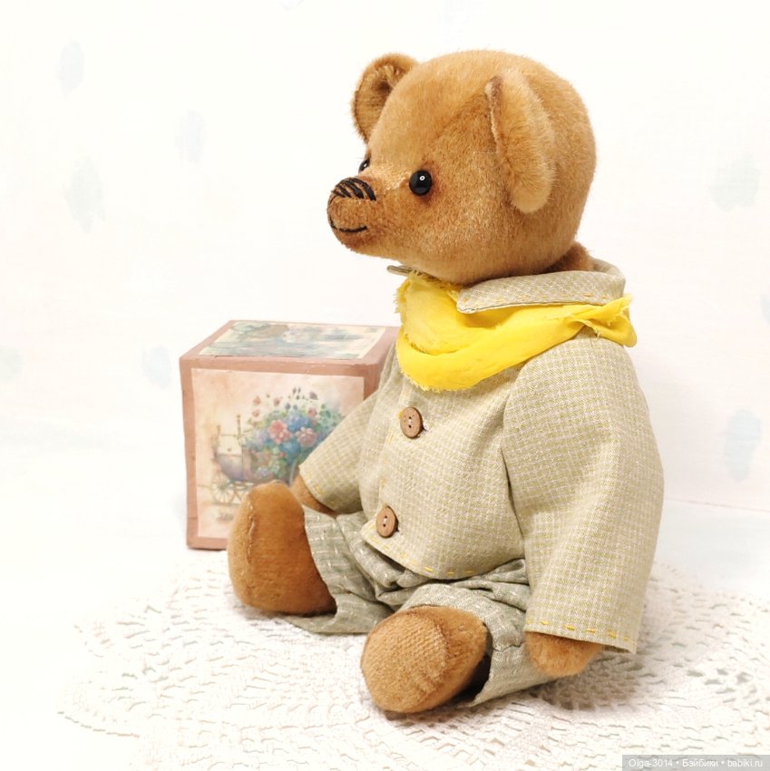 Макс, мишка ручной работы (фото 4)