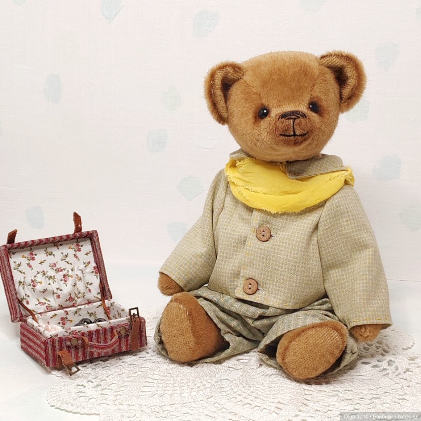 Макс, мишка ручной работы (фото 6)