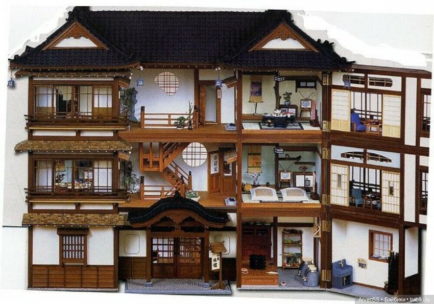 Отдельные номера серии Japanese-Style Hotel Ryokan Doll House