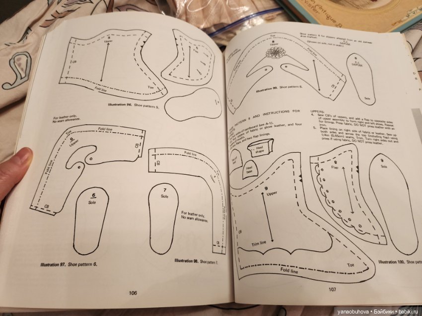 Винтажные книги по куклам жумо и кукольным костюмам с выкройками одежды и обуви (фото 10)