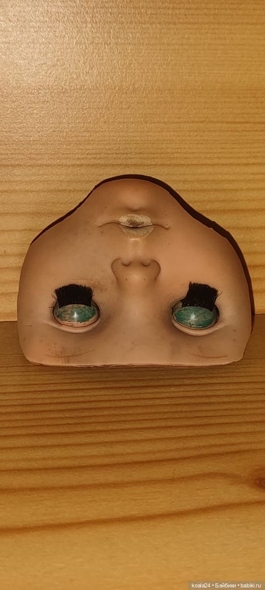 Кукла ГДР Запчасти, глаза р-р 15 (фото 2)