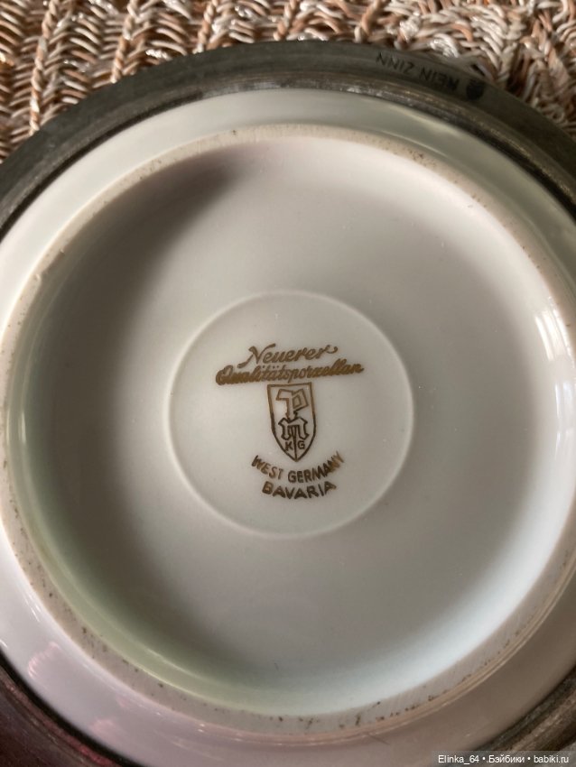 Маленькая тарелочка, старый винтаж для фотосессий (фото 3)