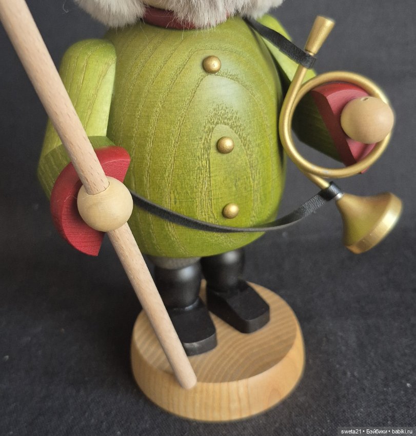 Немецкий рождественский курильщик "Ночной сторож" (фото 4)
