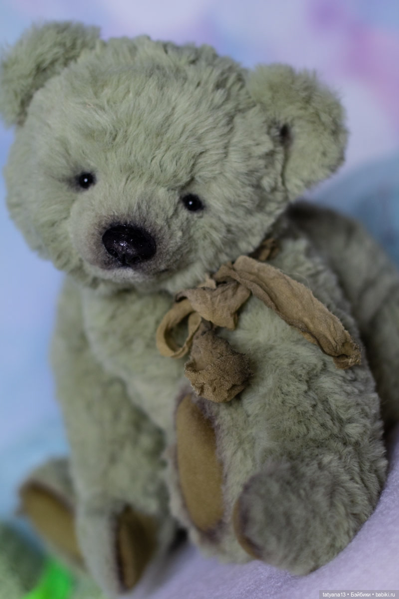 Мишка тедди Оливка — Авторские игрушки (фото 6)