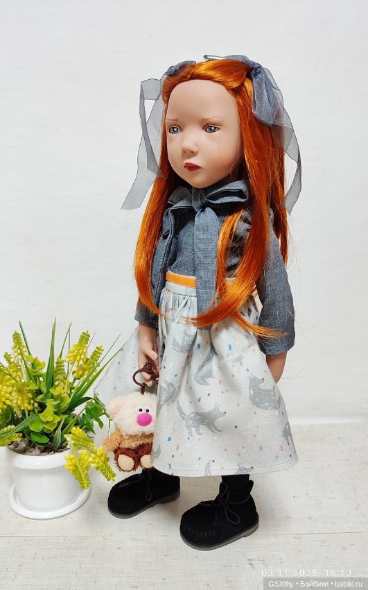 Игровая кукла Fjola Zwergnase 50 см совершенно новая (фото 5)