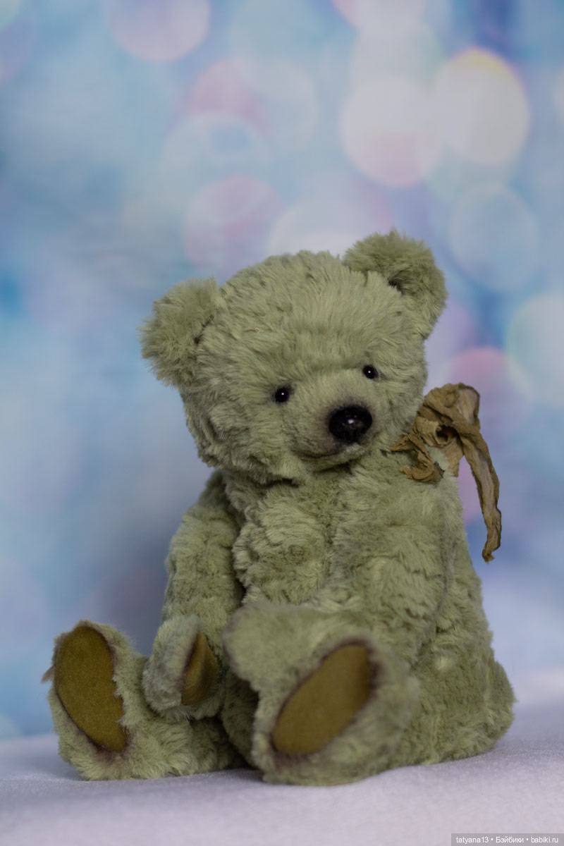 Мишка тедди Оливка — Авторские игрушки (фото 2)