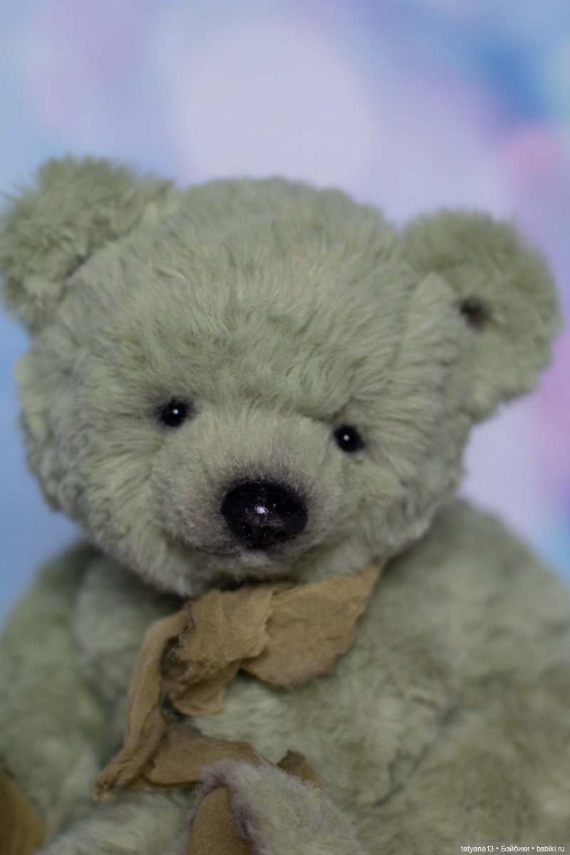 Мишка тедди Оливка — Авторские игрушки (фото 5)