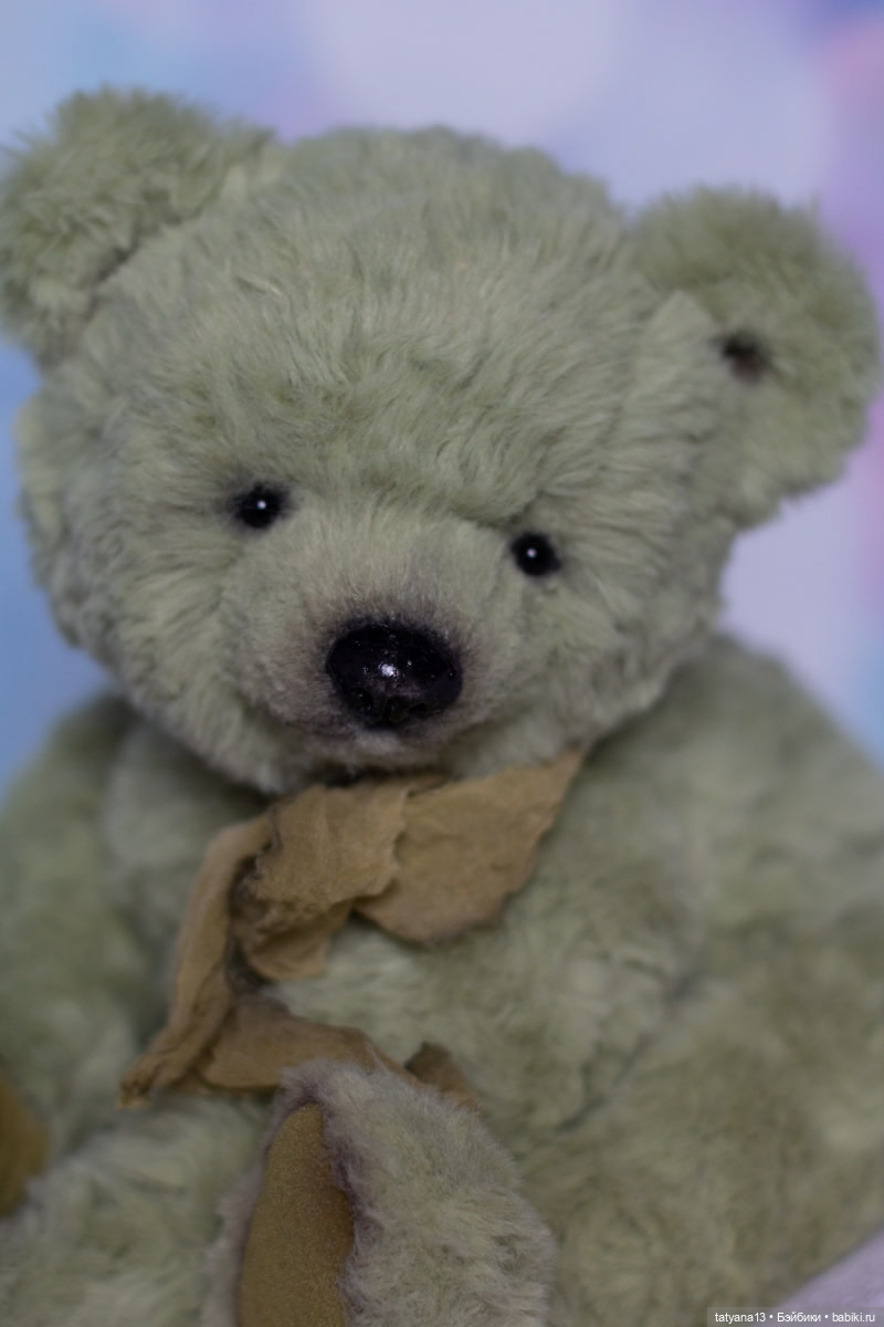 Мишка тедди Оливка — Авторские игрушки (фото 8)