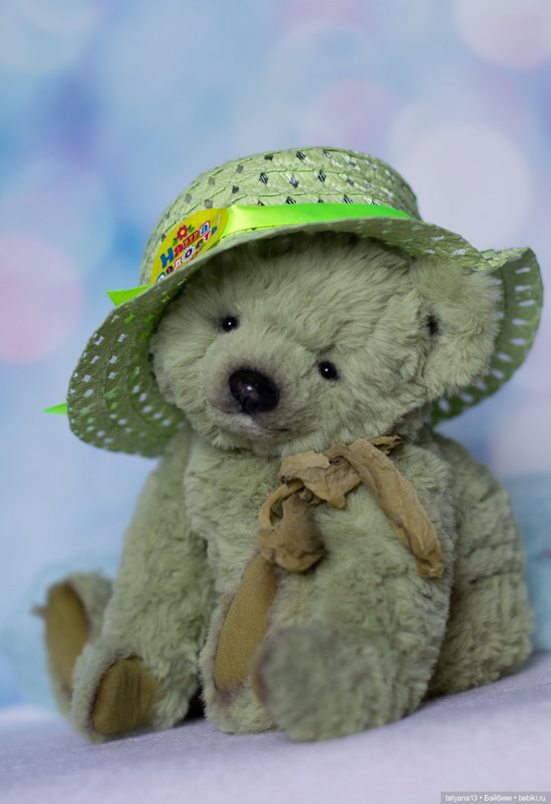 Мишка тедди Оливка — Авторские игрушки
