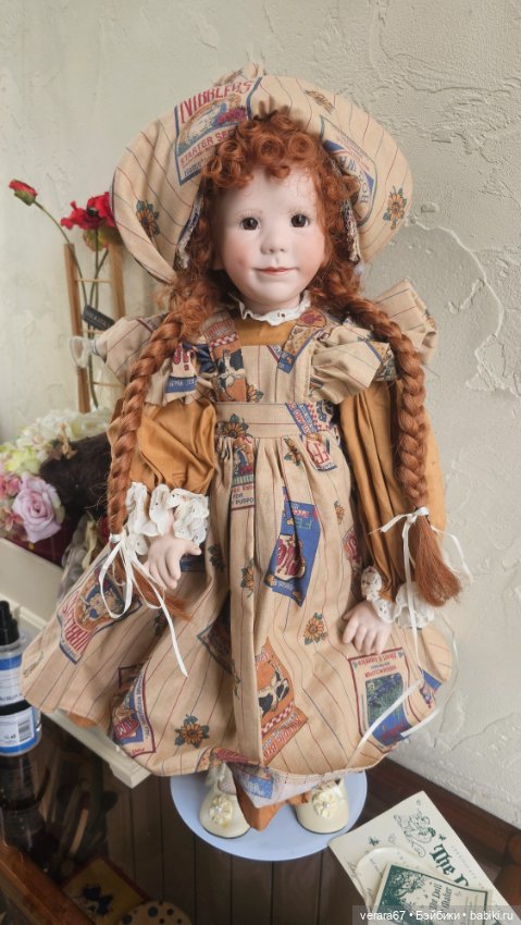 Девочка от Linda Rick — Фарфоровые куклы (фото 9)