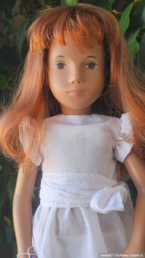 Sasha redhair White dress Sasha Morgenthaler (фото 7)