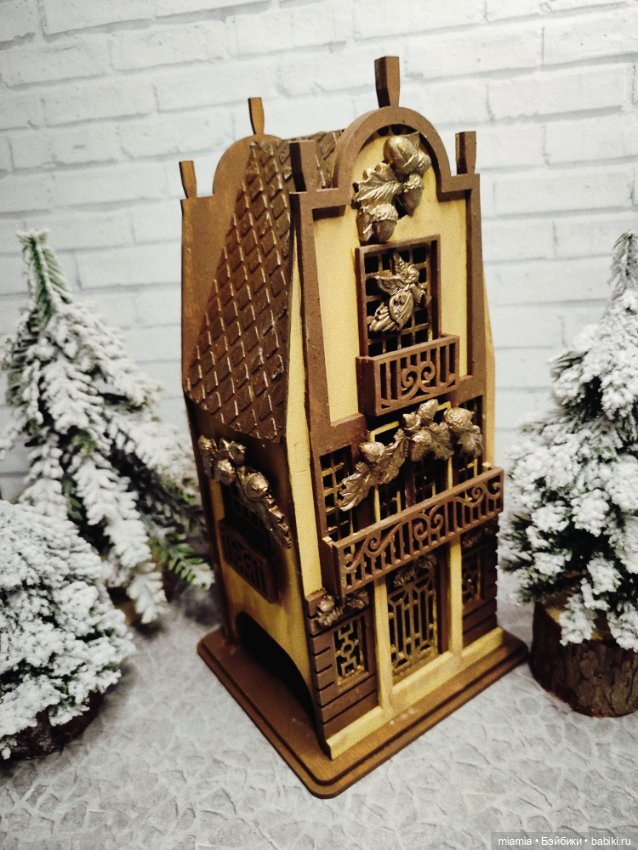 Новогодние интерьерные домики (фото 3)