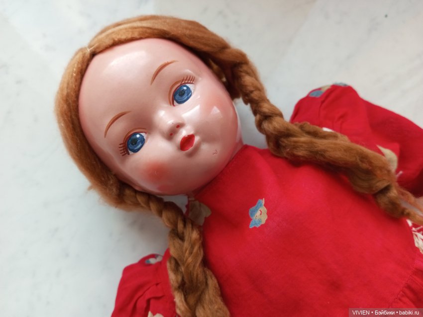 Опилочная кукла СССР — Винтажные куклы и игрушки детства