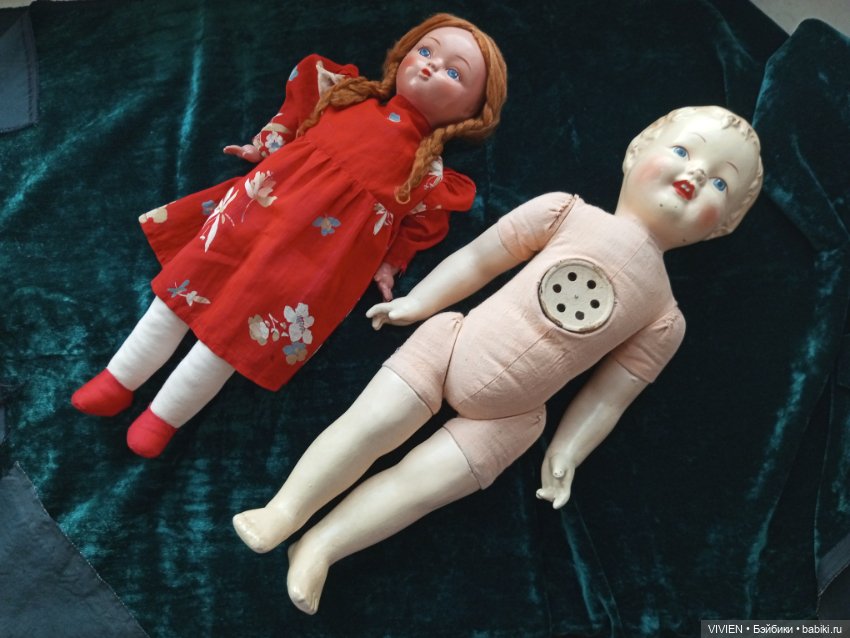 Опилочная кукла СССР — Винтажные куклы и игрушки детства (фото 10)