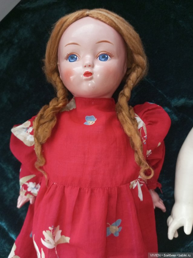 Опилочная кукла СССР — Винтажные куклы и игрушки детства