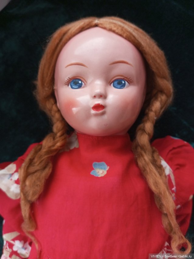 Опилочная кукла СССР — Винтажные куклы и игрушки детства