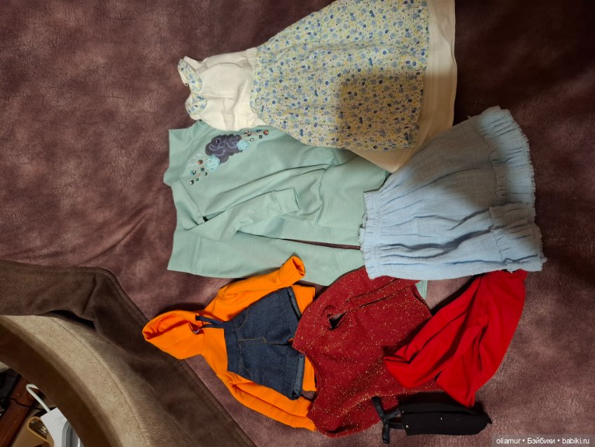 Лот одежды для кукол Сд формата (фото 9)