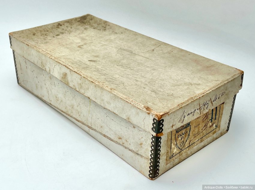 Антикварный набор бумажных кукол Mein süßes Püppchen, оригинальная коробка D&Co (фото 2)