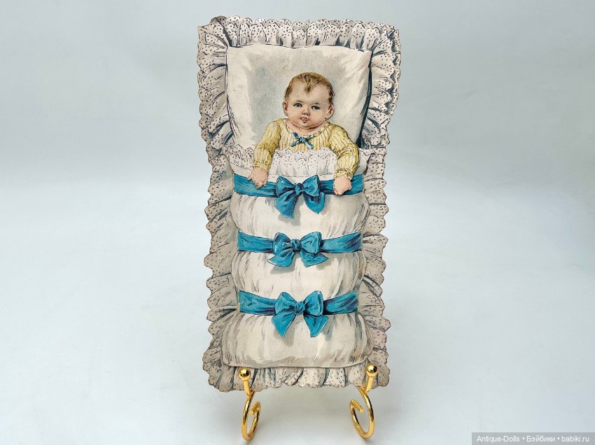 Антикварный набор бумажных кукол Mein süßes Püppchen, оригинальная коробка D&Co (фото 6)