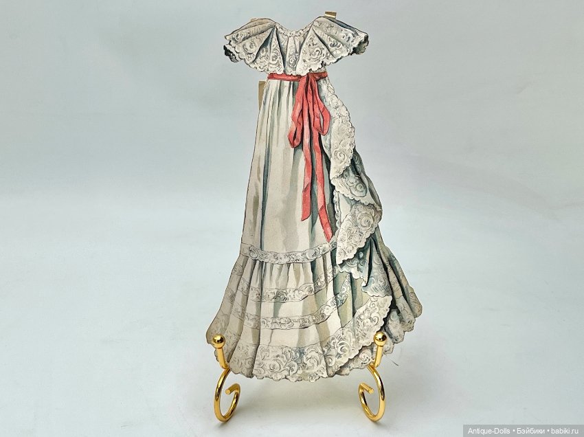 Антикварный набор бумажных кукол Mein süßes Püppchen, оригинальная коробка D&Co