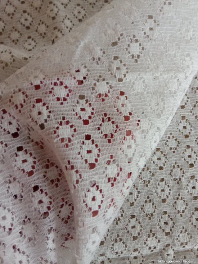 Винтажный гипюр для кукольного рукоделия (фото 3)