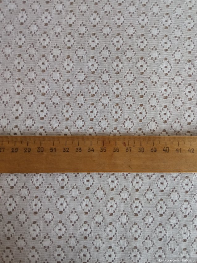 Винтажный гипюр для кукольного рукоделия (фото 2)