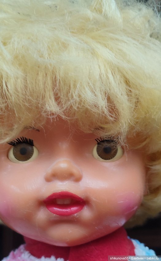 Оля с зубками, СССР — Винтажные куклы и игрушки детства