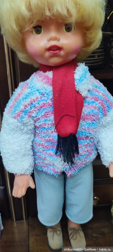 Оля с зубками, СССР — Винтажные куклы и игрушки детства (фото 6)