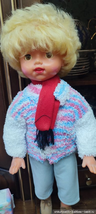 Оля с зубками, СССР — Винтажные куклы и игрушки детства (фото 5)