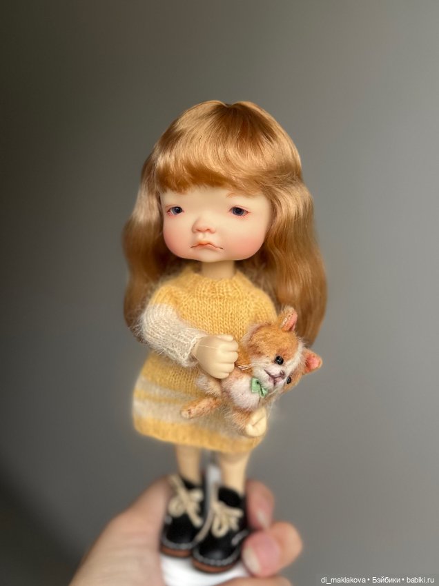 Парик для кукол с ОГ 15 -15,5 см (фото 4)