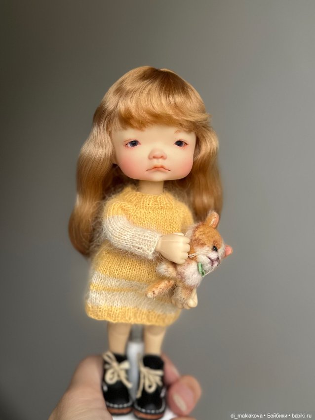 Парик для кукол с ОГ 15 -15,5 см (фото 5)