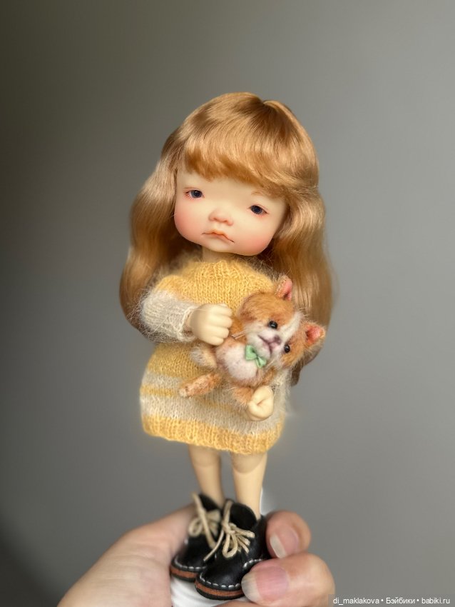 Парик для кукол с ОГ 15 -15,5 см