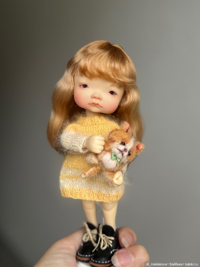 Парик для кукол с ОГ 15 -15,5 см (фото 2)