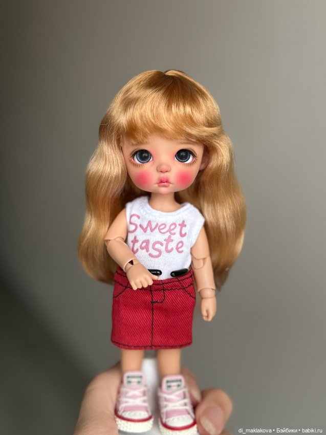 Парик для кукол с ОГ 15 -15,5 см (фото 8)