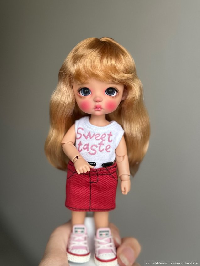 Парик для кукол с ОГ 15 -15,5 см (фото 7)