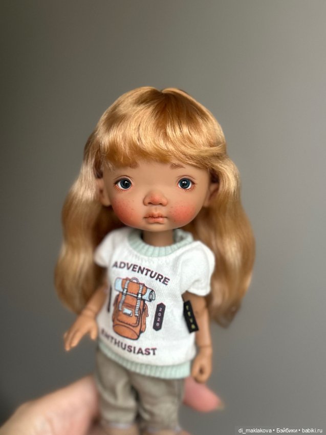 Парик для кукол с ОГ 15 -15,5 см (фото 6)