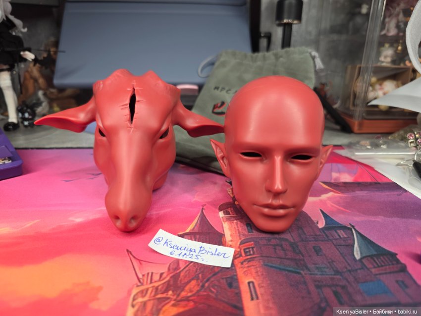 Голова Козёл Бафомет NPC人形工作室 75+ (фото 4)