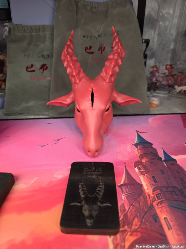 Голова Козёл Бафомет NPC人形工作室 75+