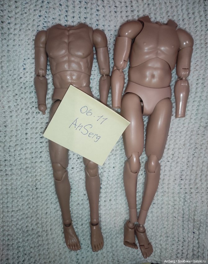Тела экшн мужские — Тела и головы для кукол