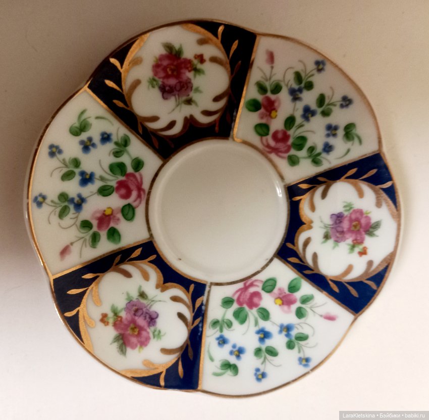 Миниатюрная из фарфора " Чайная пара " (фото 8)