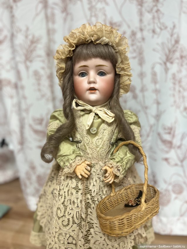 Антикварная кукла J.D Kestner /Кестнер 249 рост 53 см (фото 8)