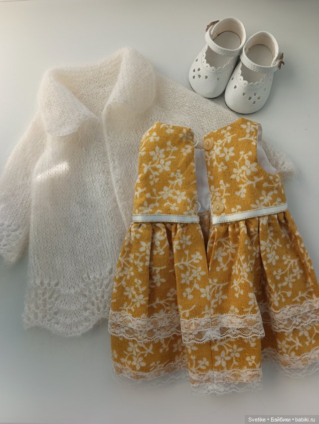 Комплект "Нежный" — Одежда для кукол (фото 3)