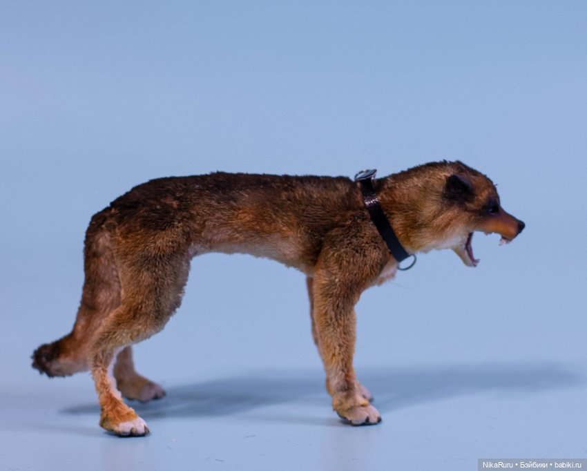 Волк в смешанной технике для Барби 1\6