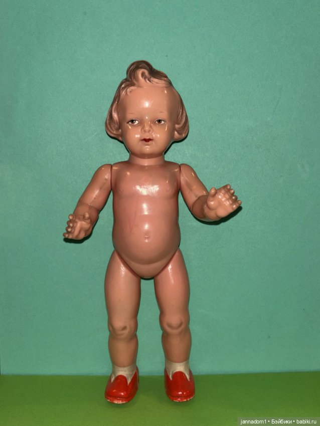 Очаровательная кареглазая кукла Milon Gehler Mige Мигешка, высота 22 см (фото 4)