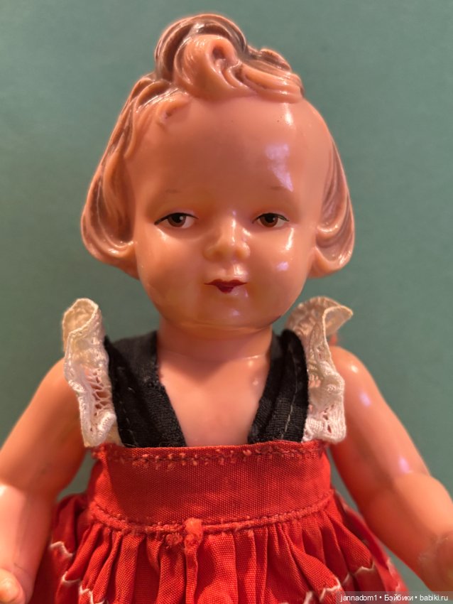 Очаровательная кареглазая кукла Milon Gehler Mige Мигешка, высота 22 см (фото 10)