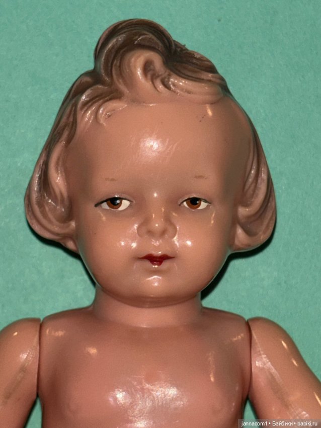 Очаровательная кареглазая кукла Milon Gehler Mige Мигешка, высота 22 см (фото 3)